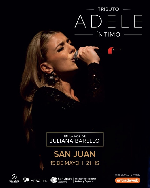 Música en San Juan: Juliana Barello - Tributo a Adele