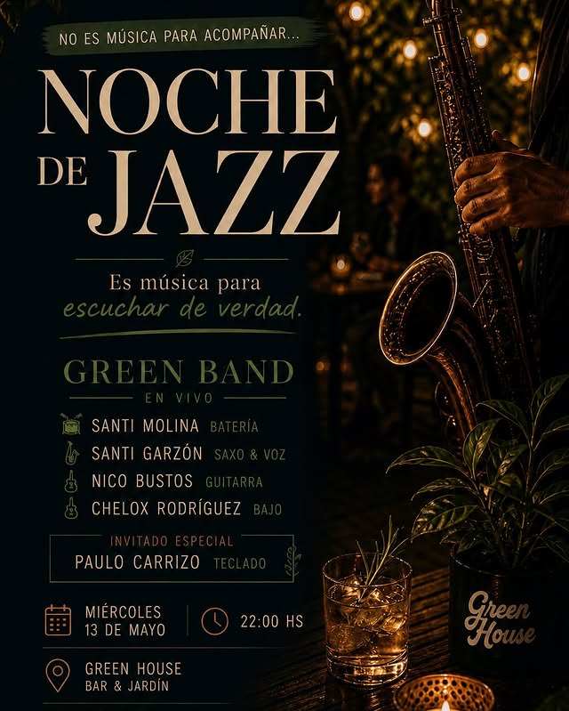 Música en San Juan: Noche de Jazz - Green Band