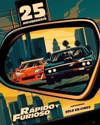 Poster oficial de Rápido Y Furioso
