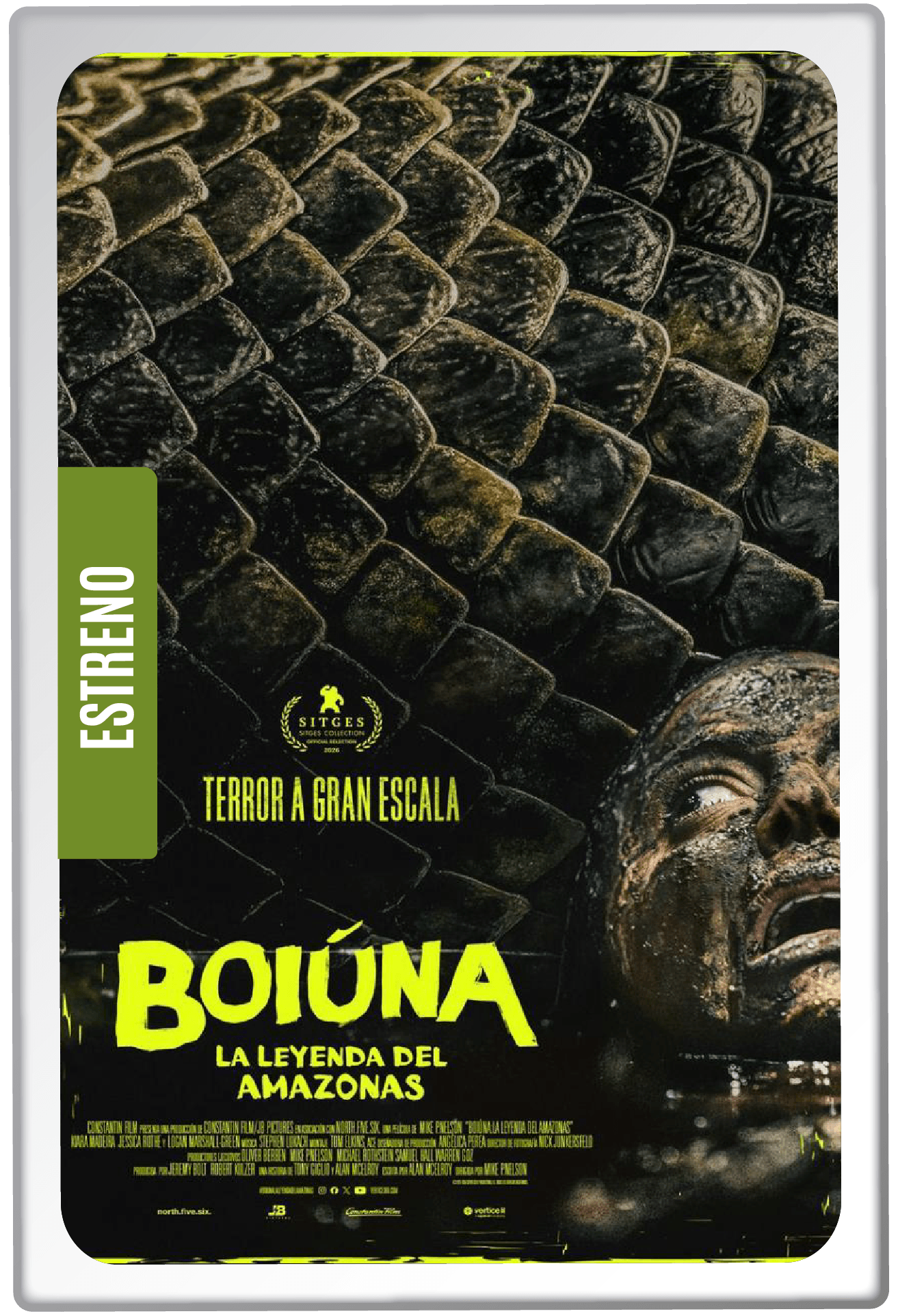 Poster de Terror En El Amazonas