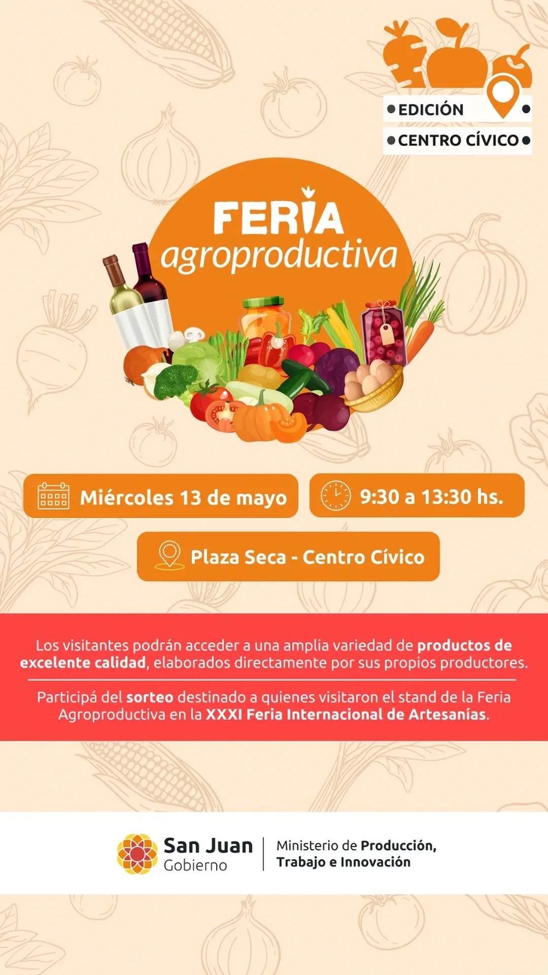 Ferias en San Juan: Feria Agroproductiva