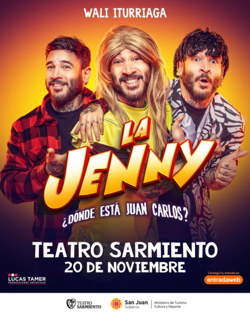 Wali Iturriaga presenta: "La Jenny ¿Donde Esta Juan Carlos?