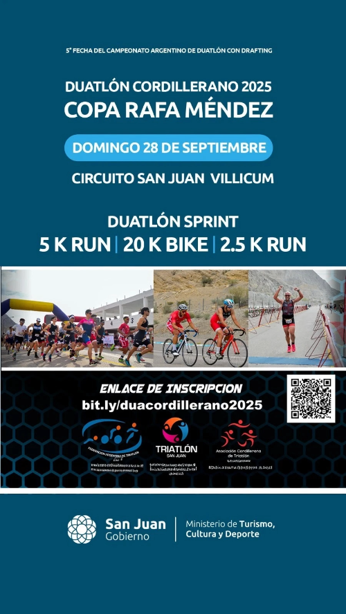 Duatlon Cordillerano 2025 - Copa Rafa Mendez