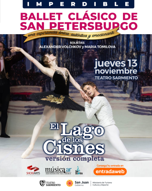 Ballet Clasico de San Petesburgo: "El Lago de los Cisnes"