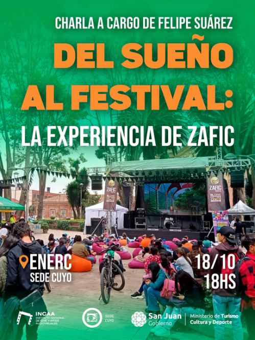 Charla a Cargo de Felipe Suarez: "Del Sueño al Festival"