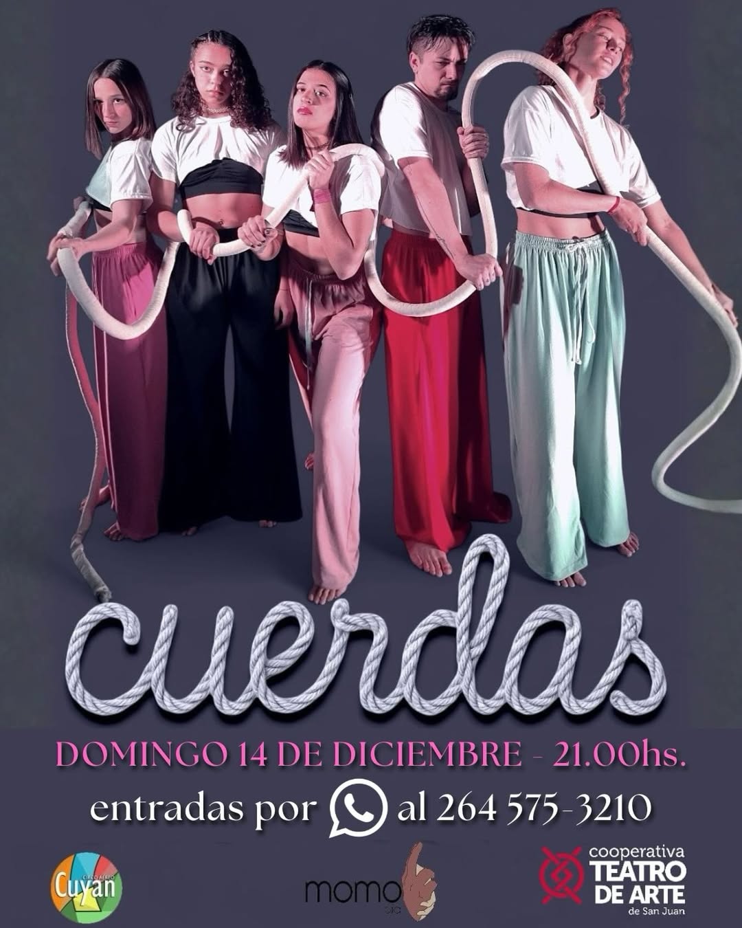 Compañia Momo Circo Contemporaneo presenta: "Cuerdas"