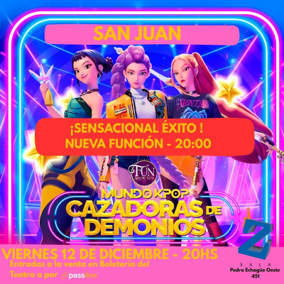 Nueva Funcion > Mundo KPop - Cazadoras de Demonios