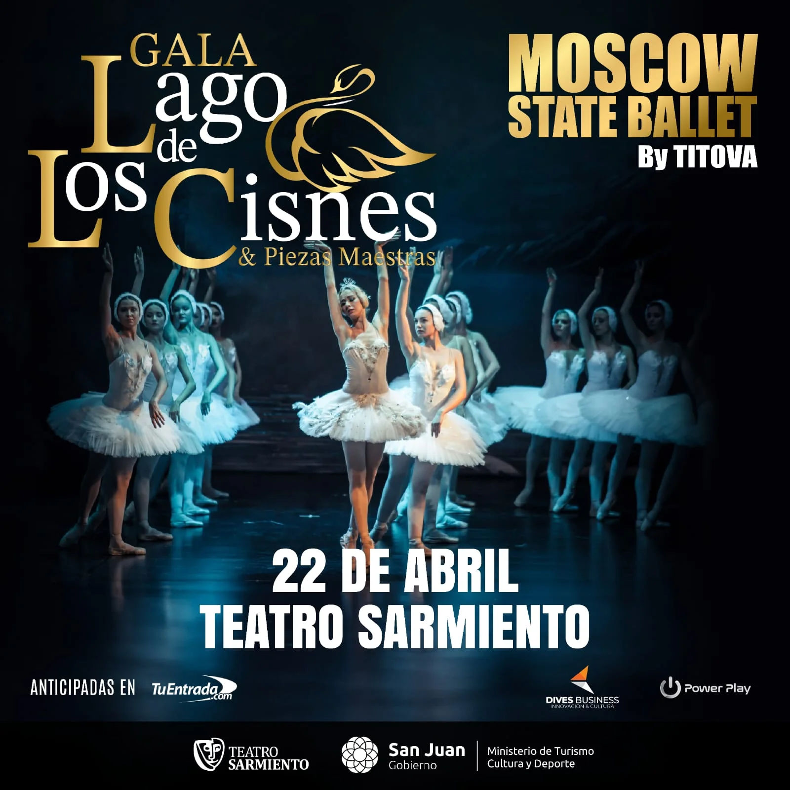 Moscow State Ballet by Titova - Gala Lago de los Cisnes