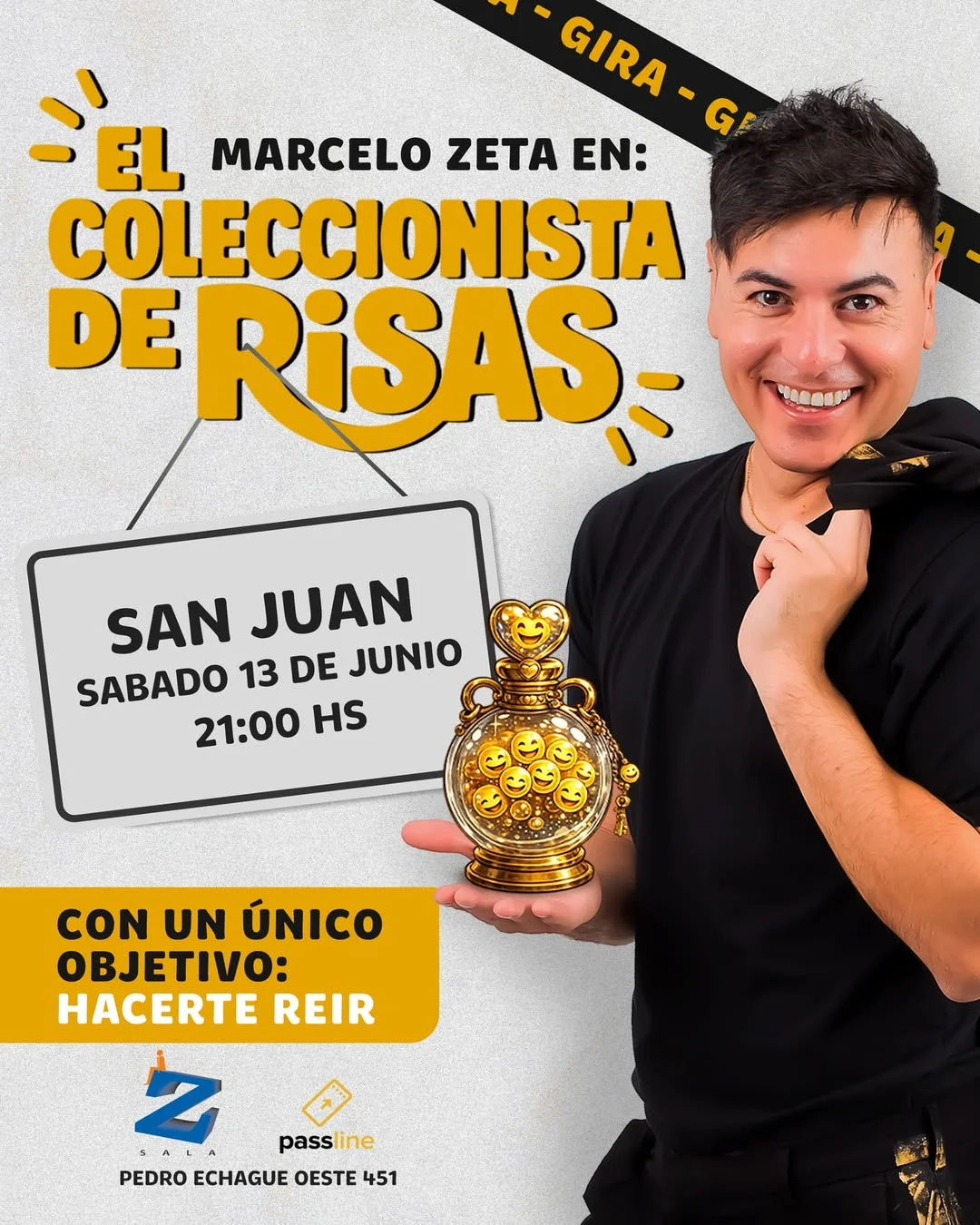 Marcelo Zeta: "El Coleccionista de Risas"