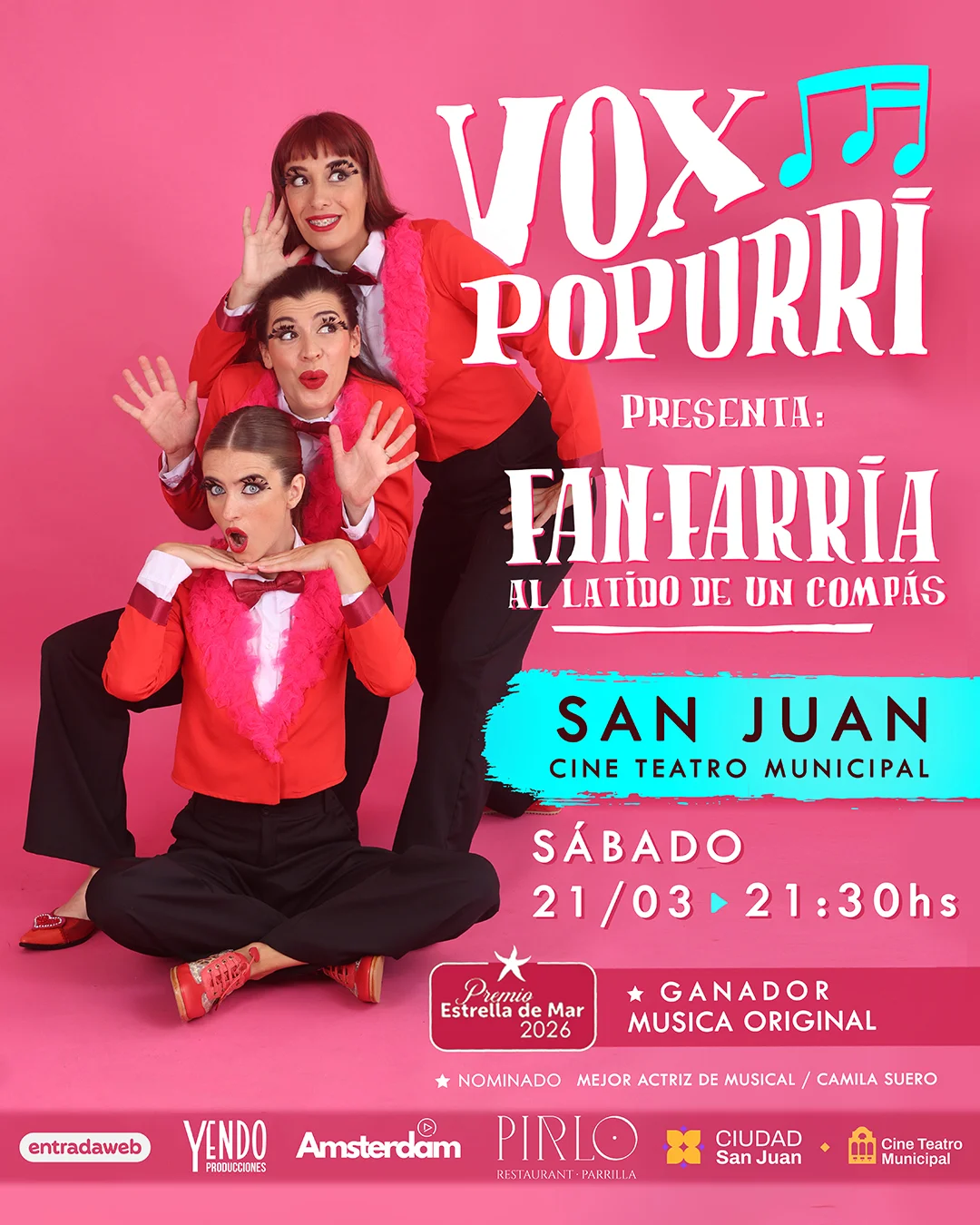 Vox Popurri presenta: "Fanfarria, al Latido de un Compas"