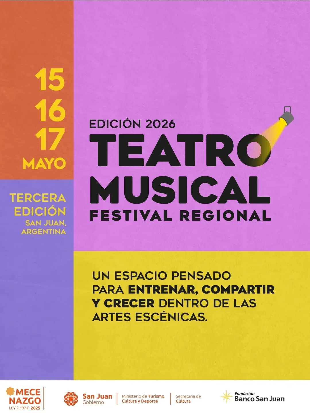 Teatro en San Juan: Festival Regional Teatro Musical 2026