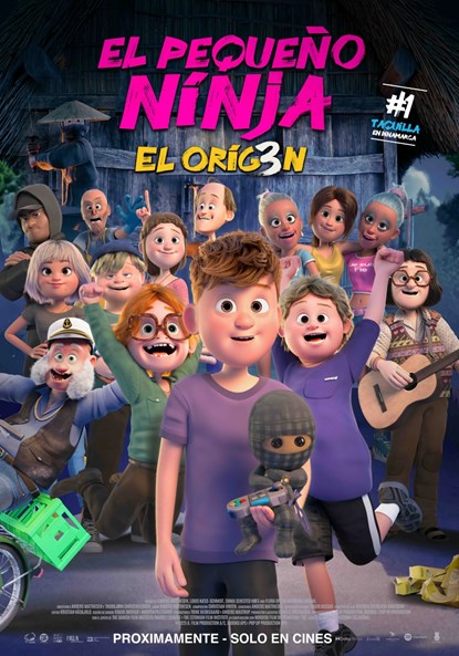 Poster de El Pequeño Ninja: El Origen